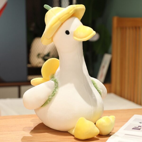 Flower Duck Plush – Adorable & Soft 30cm Toy - Image 6
