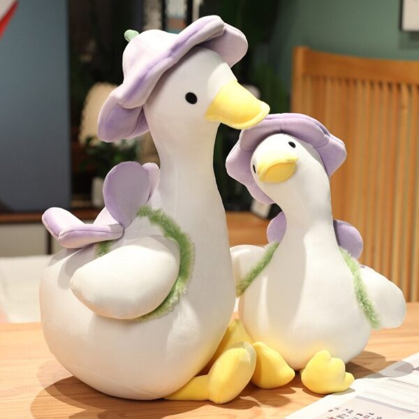 Flower Duck Plush – Adorable & Soft 30cm Toy - Image 4